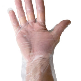 DISPOSABLE CAST POLYETHYLENE GLOVES (CPE)