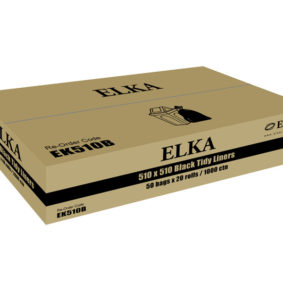 Elka 18L Black Bin Liners
