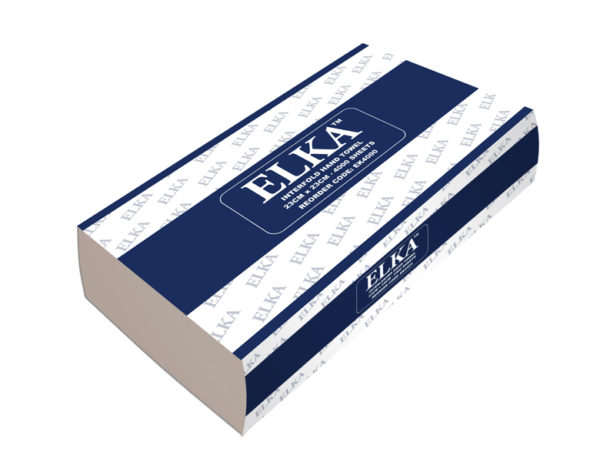 Elka 1 Ply Interfold Paper Hand Towels