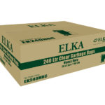 Elka 240L Clear Heavy Duty Garbage Bags