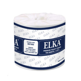 Elka 2 Ply 700 Sheet Premium Toilet Paper