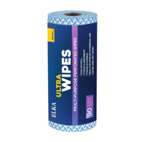 Elka Multi Purpose Wipes Roll - Blue