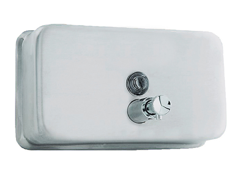 Elka Stainless Steel Hand Soap Dispenser - Horizontal